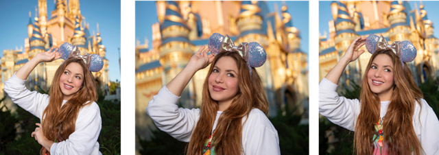 Whenever, wherever: Shakira visits DisneyWorld
