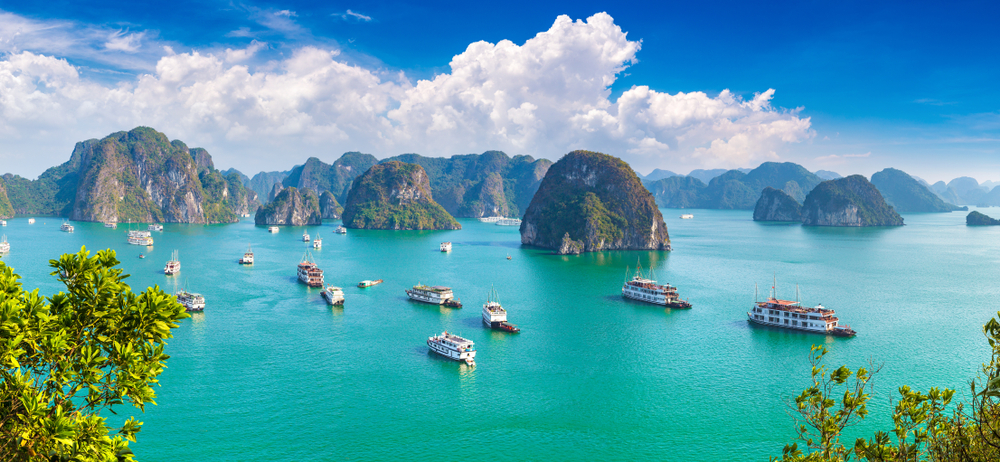 A scene from Vietnam - it is also a destination that is on offer with the Travel Department deals