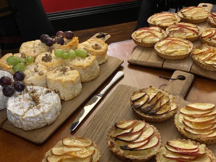 Cheese boards, apple tarts and other food from Normandy