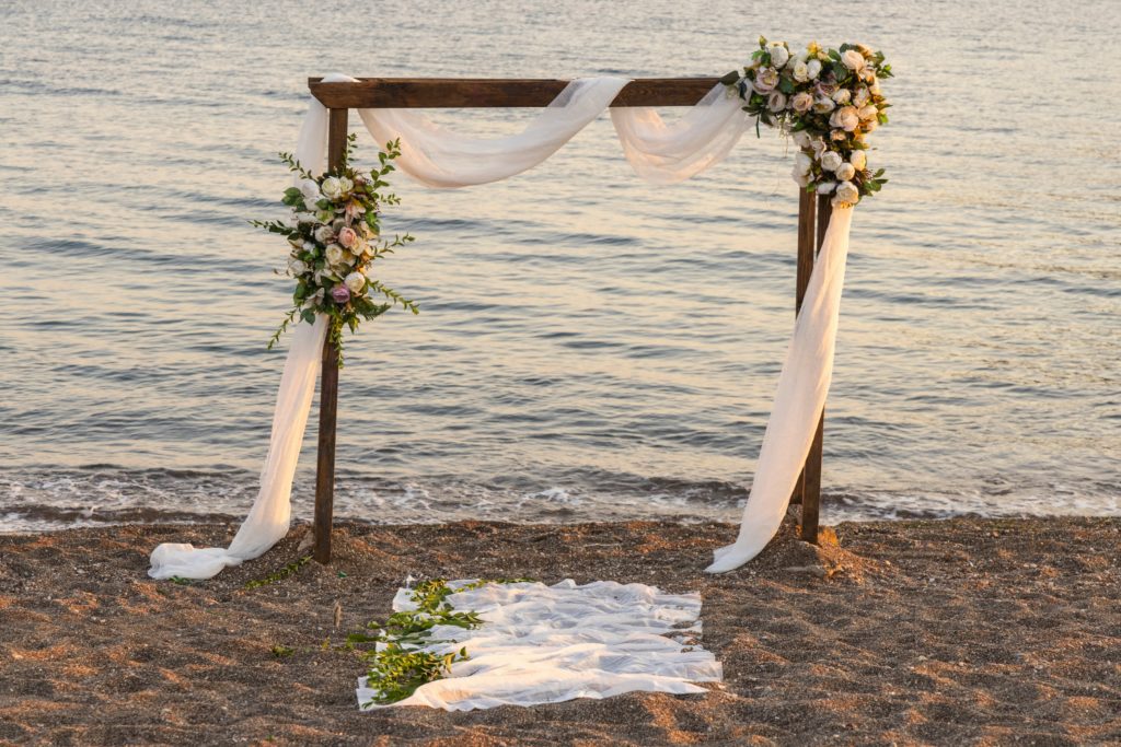 Beach wedding